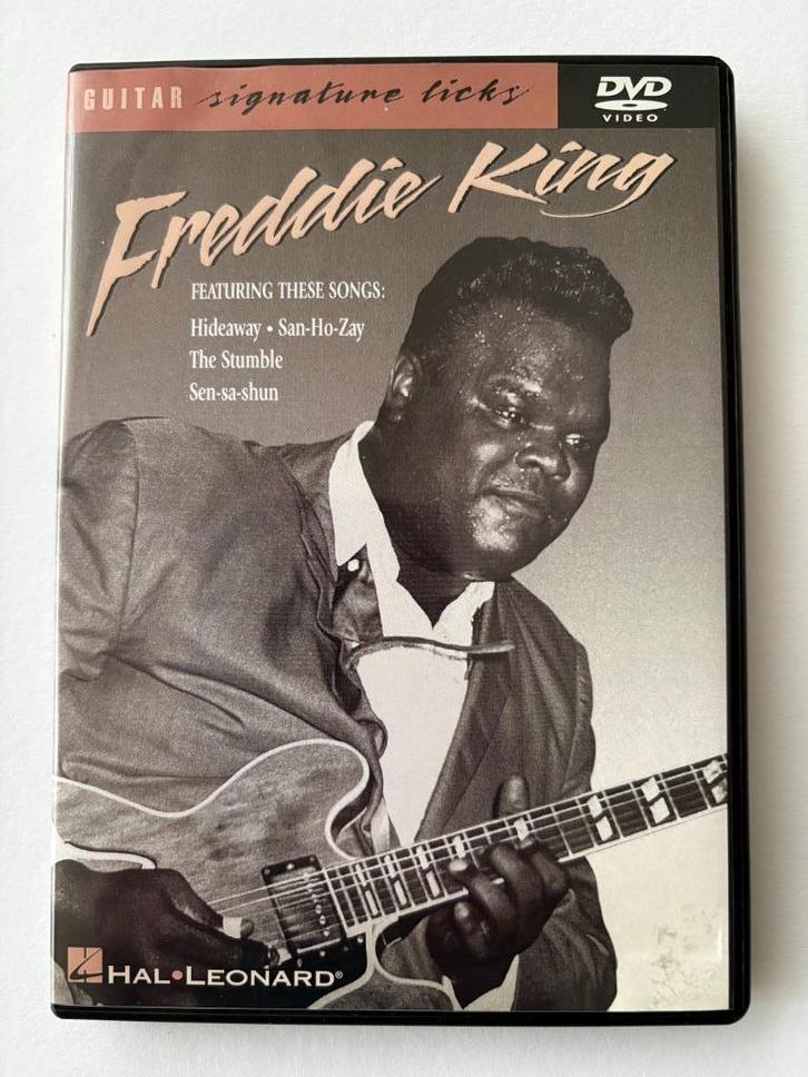 Play Like Freddie King - Guitar Signature Licks boek & DVD, Muziek en Instrumenten, Bladmuziek, Nieuw, Artiest of Componist, Blues