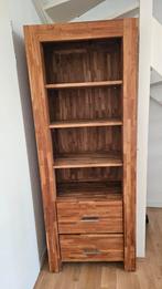 Teak houten kast met lades en planken, Huis en Inrichting, Ophalen, Teakhout, 50 tot 100 cm, Zo goed als nieuw
