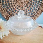 Masserini Barocco, glazen botervloot, Antiek en Kunst, Antiek | Glas en Kristal, Ophalen of Verzenden