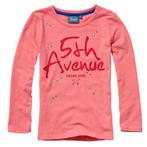 VINGINO longsleeve shirt roze met strass maat 176 16, Kinderen en Baby's, Kinderkleding | Maat 176, Meisje, Ophalen of Verzenden