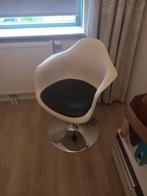 Stoel barkruk stevige kwaliteit, Huis en Inrichting, Stoelen, Ophalen, Kunststof, Gebruikt, Wit