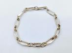 Zilveren 'close forever' armband, 20 cm, Sieraden, Tassen en Uiterlijk, Armbanden, Gebruikt, Info@zilverwebsite.nl, Verzenden