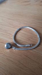 Pandora zilveren armband et prachtige clipsluiting 19 cm, Ophalen of Verzenden, Zo goed als nieuw, Zilver, Navelpiercing