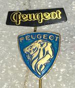 2 Vintage Peugeot Auto Speldjes, Auto diversen, Autostickers, Ophalen of Verzenden