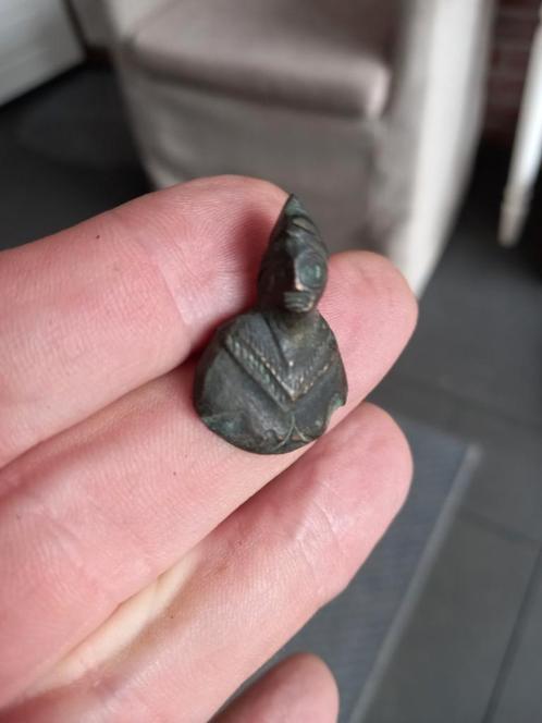 Romeins Bronzen Beeldje - Betuwe Vondst, Antiek en Kunst, Kunst | Beelden en Houtsnijwerken, Ophalen of Verzenden
