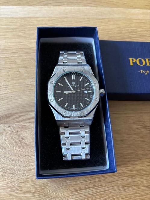Poedagar King's Oak horloge 41 mm nieuw, Sieraden, Tassen en Uiterlijk, Armbanden, Nieuw, Staal, Ophalen