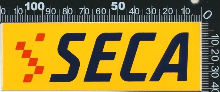 Sticker: Seca (2), Verzamelen, Stickers, Zo goed als nieuw, Bedrijf of Vereniging, Verzenden