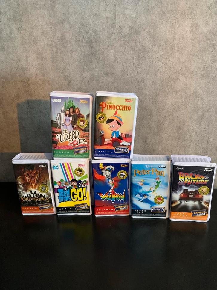 Funko Rewind VHS - Collectie, Verzamelen, Speelkaarten, Jokers en Kwartetten, Zo goed als nieuw, Speelkaart(en), Ophalen of Verzenden