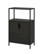 Zgan metalen kast. Met sleutel., Ophalen, Zo goed als nieuw, Minder dan 150 cm, 150 tot 200 cm