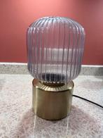 Ikea Solkinft tafellamp - goud, Ophalen, Zo goed als nieuw, Glas, Minder dan 50 cm