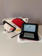 Nintendo 3DS XL Console Rood Nieuwstaat In Doos, Verzenden, Zo goed als nieuw, Zwart, 3DS