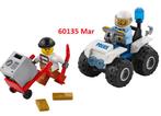 Lego 60135 ATV-arrestatie, Ophalen of Verzenden, Zo goed als nieuw, Complete set, Lego