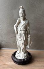 Vintage Visser Chinees Wit Porselein Blanc de Chine 26 cm, Ophalen
