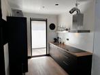 Moderne complete keuken met inbouwapparatuur, Ophalen, Gebruikt, Overige materialen, Zwart