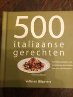 500 Italiaanse Gerechten - Kookboek, Italië, Vegetarisch, Voorgerechten en Soepen, Ophalen of Verzenden