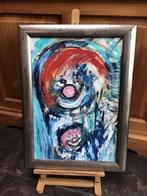 Clowns, Antiek en Kunst, Kunst | Schilderijen | Abstract, Ophalen of Verzenden