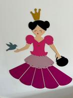 Wanddecoratie kinderkamer prinses, Kinderen en Baby's, Kinderkamer | Inrichting en Decoratie, Ophalen of Verzenden, Zo goed als nieuw