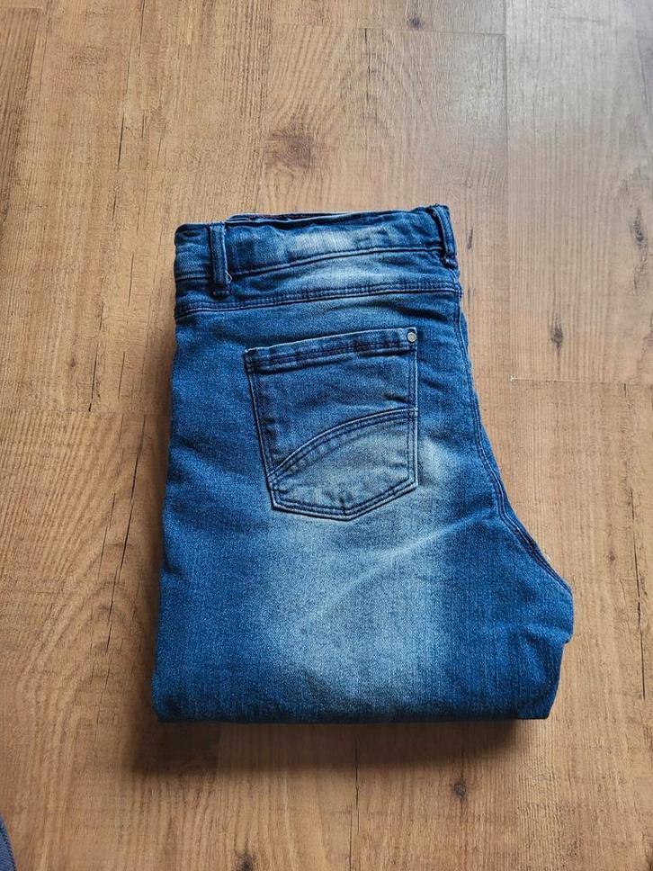 Thermo Spijkerbroek Meisje, Kinderen en Baby's, Kinderkleding | Maat 152, Zo goed als nieuw, Meisje, Broek, Ophalen of Verzenden