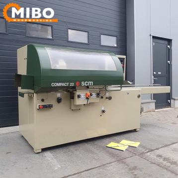 SCM 4zijdige schaafbank *** compact 22 ** vierzijdig  beschikbaar voor biedingen