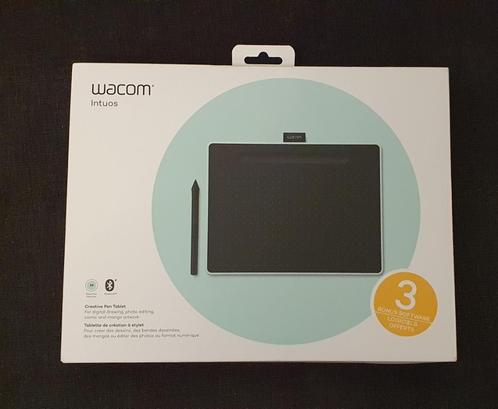 Tekentablets  Wacom Intuos Pen & Bluetooth Medium - Pistache, Hobby en Vrije tijd, Elektronica-componenten, Nieuw, Verzenden