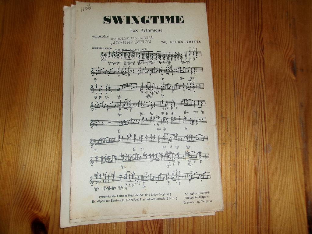 Willy Schootemeyer - Swingtime, Gebruikt, Ophalen of Verzenden, Populair, Accordeon