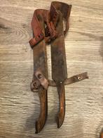 16 paar Antieke Houten Schaatsen / doorlopers VINTAGE, Ophalen of Verzenden, Gebruikt, Friese doorlopers, Overige merken