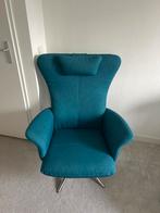 Relaxstoel met voetenbank - verstelbaar, Huis en Inrichting, Fauteuils, Ophalen, Zo goed als nieuw, Stof, 75 tot 100 cm