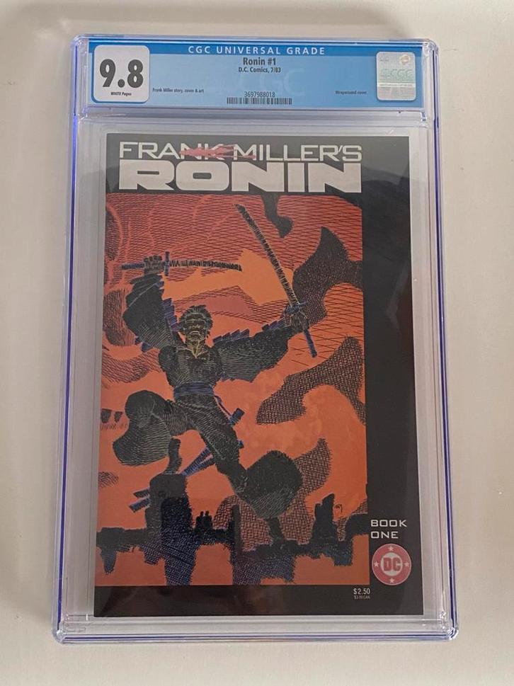 Ronin #1 CGC 9.8 - DC Comics - 1983 - Frank Miller, Boeken, Strips | Comics, Eén comic, Amerika, Verzenden
