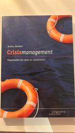 Arthur Zanders - Crisismanagement, Boeken, Arthur Zanders, Verzenden, Sociale wetenschap, Zo goed als nieuw