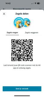 Ah spaaractie bioscoopkaartje, Verzamelen, Supermarktacties, Albert Heijn, Ophalen