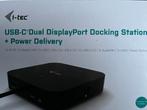 USB-C Dual Display Docking Station with Power Delivery 100 W, Ophalen, Nieuw