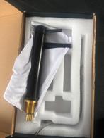 Nieuwe zwarte wastafelkraan - Maxaro, Ophalen of Verzenden, Zo goed als nieuw, Chroom, Kraan