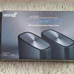 Asus ZenWifi XT9 AX7800 DUO Mesh Set ZWART, Computers en Software, Routers en Modems, Ophalen of Verzenden, Zo goed als nieuw