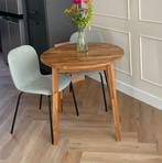 IKEA Eettafel - 80cm - Acaciahout, Huis en Inrichting, Tafels | Eettafels, Gebruikt, Vier personen, Eikenhout, Rond