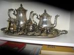 koffie en thee servies versilverd, Antiek en Kunst, Ophalen