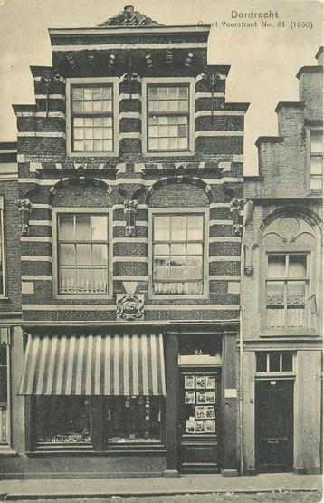 (386-315-025) Dordrecht Gevel Voorstraat beschikbaar voor biedingen