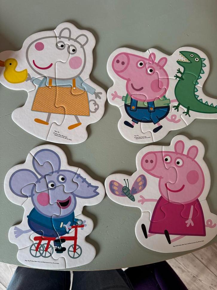 Peppa Pig Puzzel - Zo Goed Als Nieuw!, Kinderen en Baby's, Speelgoed | Kinderpuzzels, Zo goed als nieuw, 2 tot 4 jaar, 10 tot 50 stukjes
