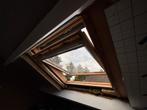 Velux dakraam met gratis aluminium jaloezie, Ophalen, Gebruikt, 80 tot 120 cm, 80 tot 120 cm