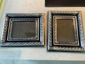 2 Fotolijstjes 13x18 cm - Zilverkleurig beschikbaar voor biedingen