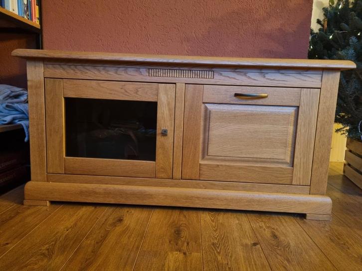 Eikenhouten dressoir 127x48x63, Huis en Inrichting, Kasten | Televisiemeubels, Gebruikt, Minder dan 100 cm, 100 tot 150 cm, 25 tot 50 cm