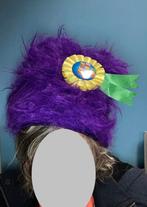 Paarse bont muts, Ophalen of Verzenden, Zo goed als nieuw