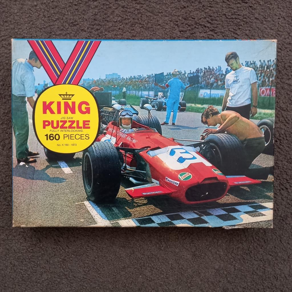 Puzzel Mike Hailwood, Ophalen of Verzenden, Gebruikt, Auto's