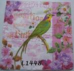 Servetten decoupage/bullet journal – Voorjaar – L1448, Verzenden, Nieuw, Materiaal