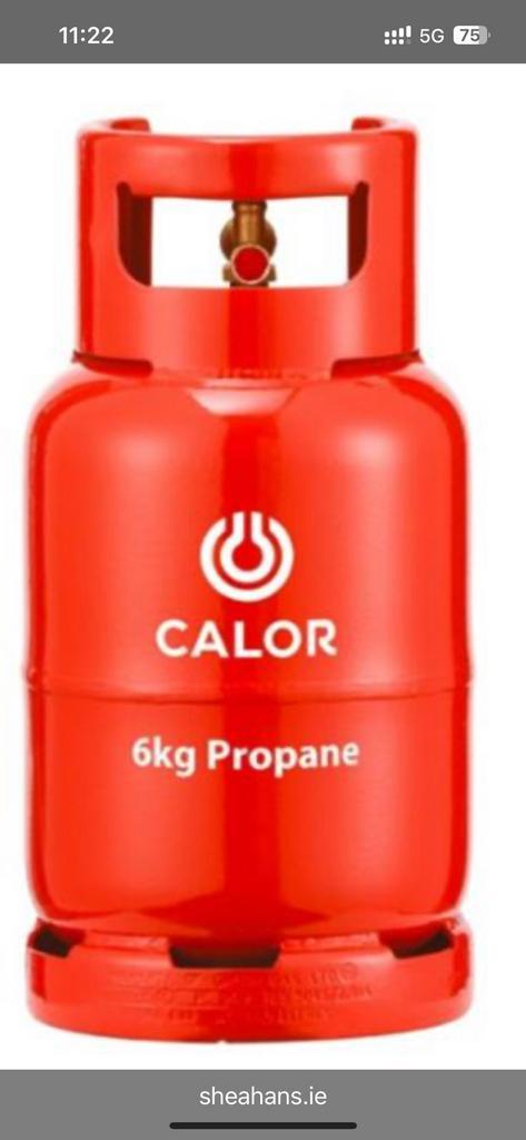 Nieuwe Calor propaan gasfles MET BON voor UK en Ierland, Caravans en Kamperen, Kampeeraccessoires, Zo goed als nieuw, Ophalen