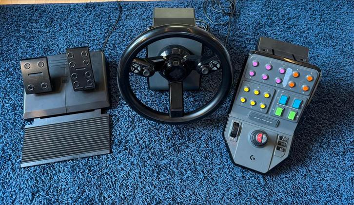 Logitech Saitek Farming Simulator Controller, Spelcomputers en Games, Spelcomputers | Overige, Gebruikt, Ophalen of Verzenden
