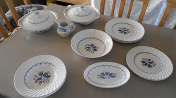 engels servies Ascot Ridgway Staffordshire 6x schaal melkkan beschikbaar voor biedingen
