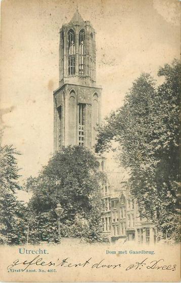 (701-218-001) Utrecht Dom met Gaardbrug beschikbaar voor biedingen