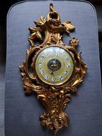 Brocante houtgesneden barometer, Antiek en Kunst, Ophalen of Verzenden