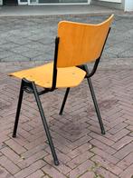 Schoolstoel te koop, Ophalen, Gebruikt, Bruin, Vijf, Zes of meer stoelen