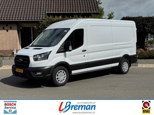 Ford TRANSIT 350 2.0 TDCI L3H2 TREND FWD Sync 4 Navi Safety, Auto's, Bestelauto's, Bedrijf, ABS, Airbags, Airconditioning, Bluetooth